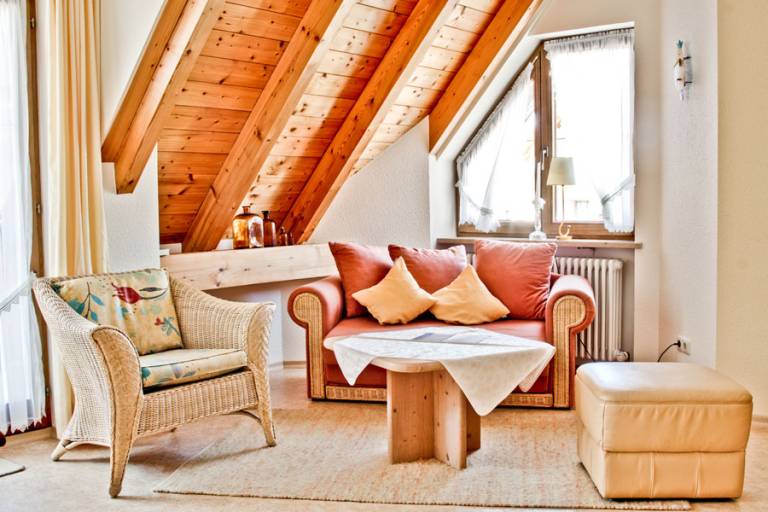 Ferienwohnung mit 28 qm 1 Wohn Schlafraum für maximal 3 Personen