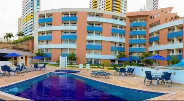 Apartment with pool & garden in Natal