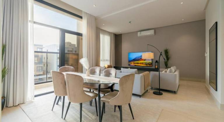 Apartment with 3 rooms for 5 persons in Riyadh