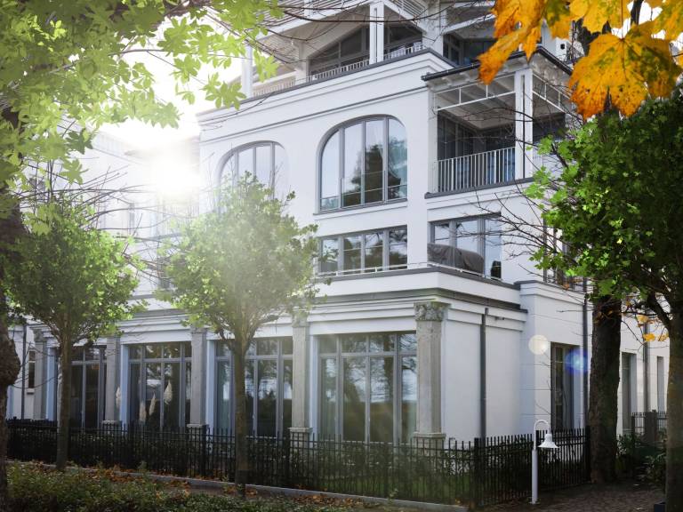 Fully equipped rental apartment with yard & terrace | Next to the beach | Pets allowed in Binz