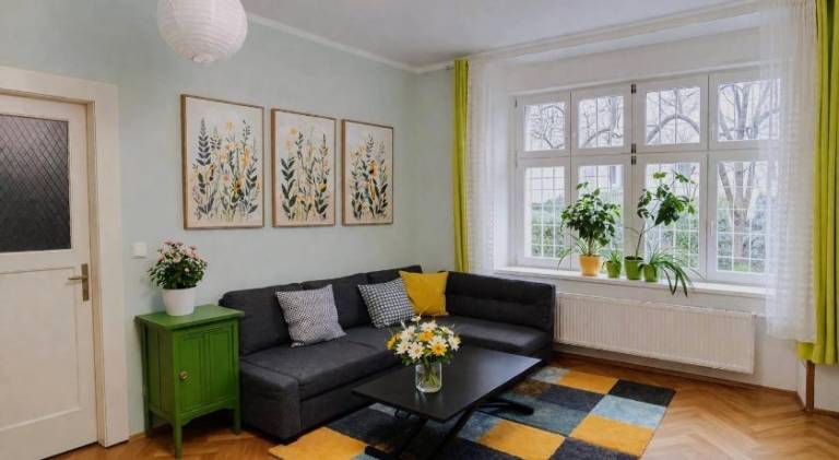 Holiday apartment with garden in Prague