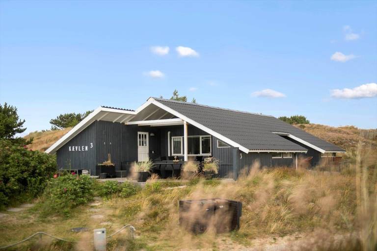 Ferienhaus mit Hund in Rindby Strand für max. 6 Gäste