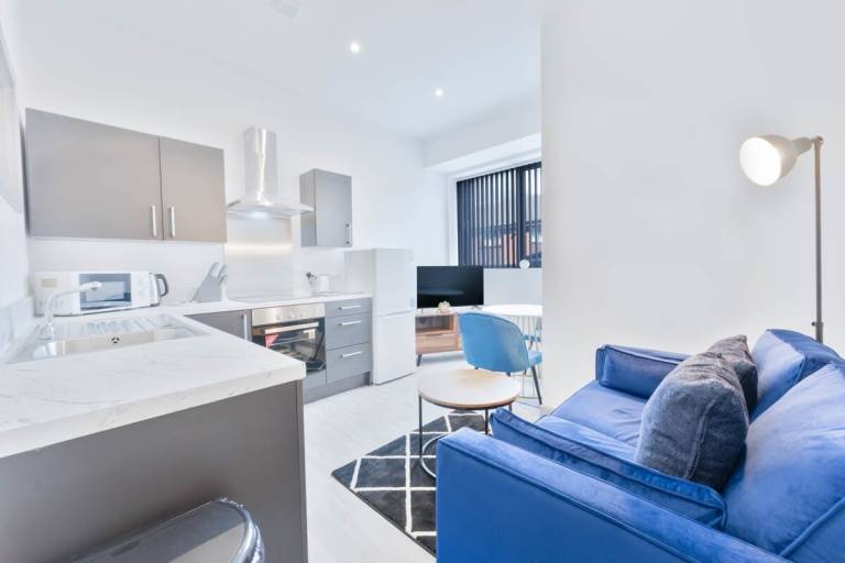 Cosy & Bright 1 Bed Budget Apartment Dudley