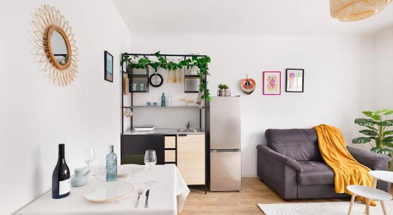 Apartment with 1 room for 2 persons in Villepinte