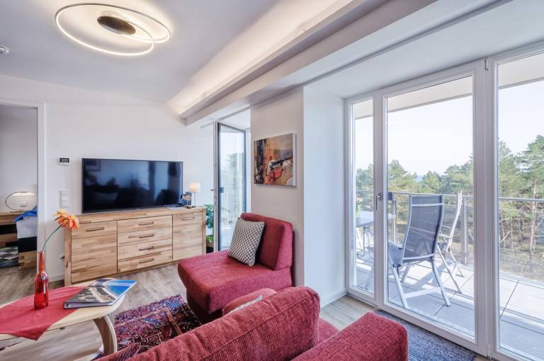 FeWo Seemelodie: 64 m² Apartment mit Balkon, Meerblick & direktem Strandzugang — photo 4