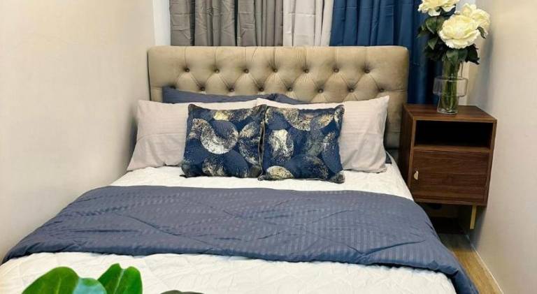 Serviced apartment with garden & pool | Pets allowed in Quezon City