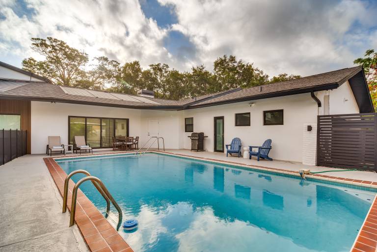 Retro St Pete Home w/ Private Heated Pool — photo 3