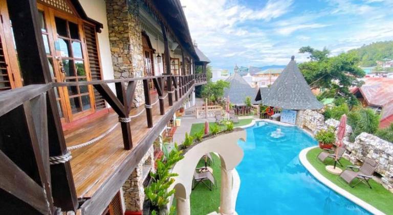 Hotel Tropicana Castle Sabang Mindoro in Puerto Galera