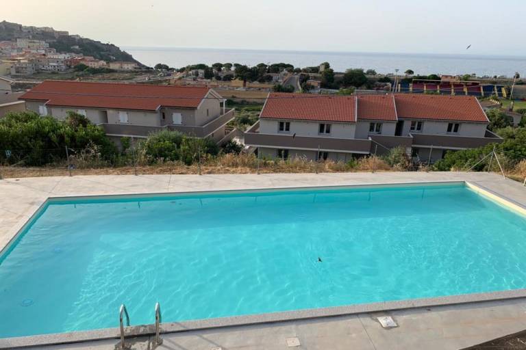 Holiday apartment with terrace & pool in Castelsardo