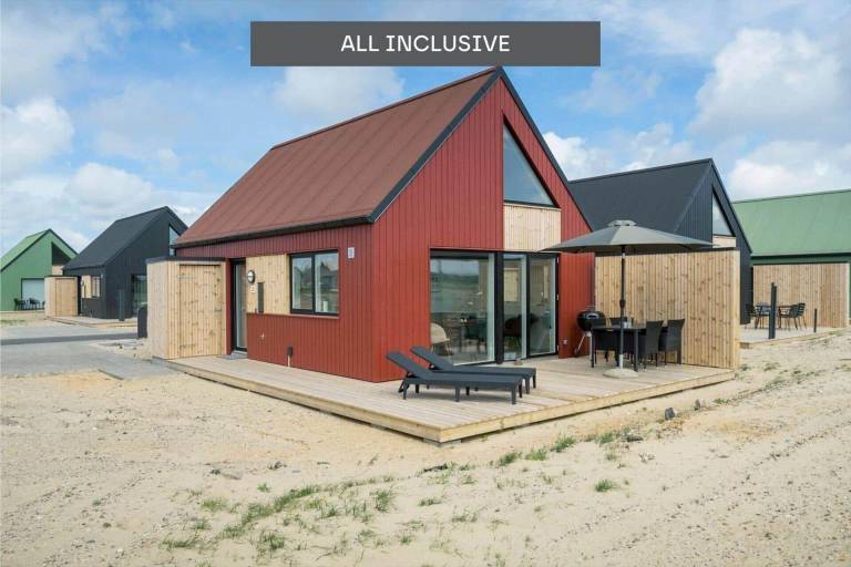 Vacation home with barbeque & terrace in Hvide Sande