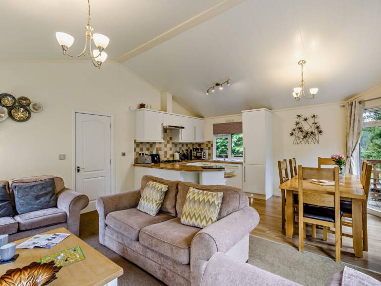 Fully equipped beautiful lodge with terrace, hot tub & yard | Pet-friendly — photo 3