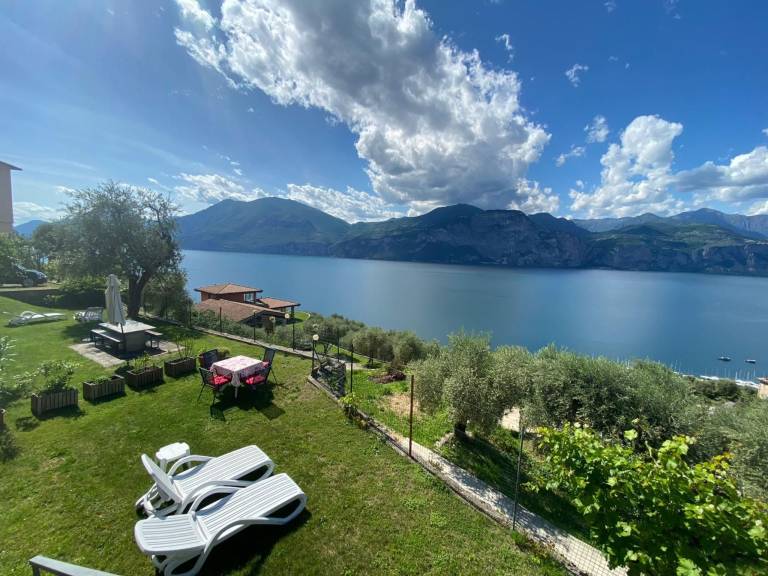 Ferienwohnung mit Hund in Brenzone sul Garda, Gardasee f&uuml;r max. 4 Personen