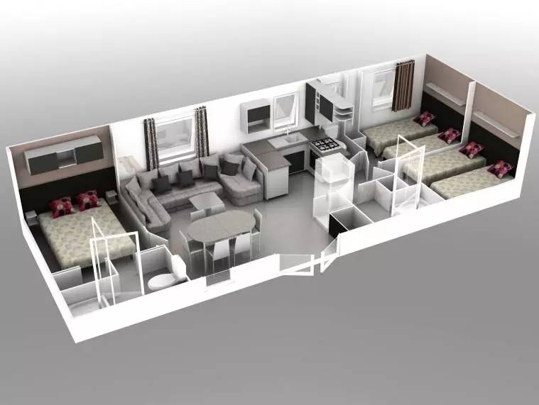 Mobil-home  Le Pouldu