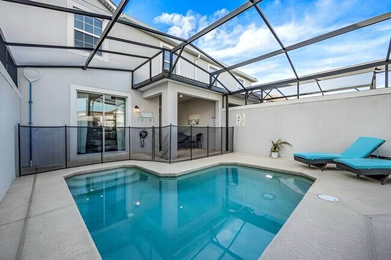 Vacation home with yard & private pool in Osceola, FL