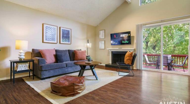 Spacious ATX Apt with Private Deck and All Essentials in Austin, TX