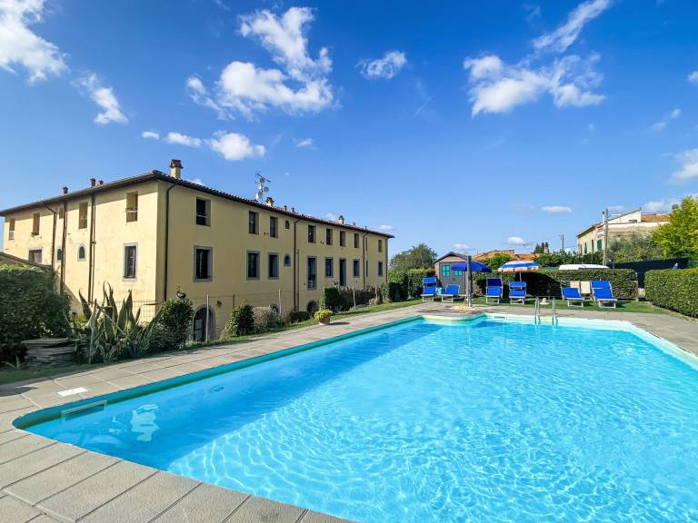 Ferienwohnung in Pieve Santa Luce, Toskana f&uuml;r max. 4 Personen