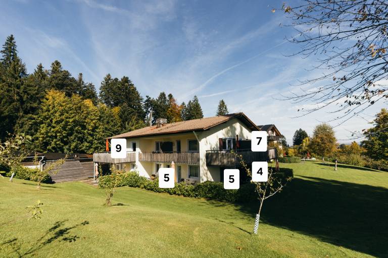 Apartment with grill, yard & heated pool | Panoramic view in Scheidegg