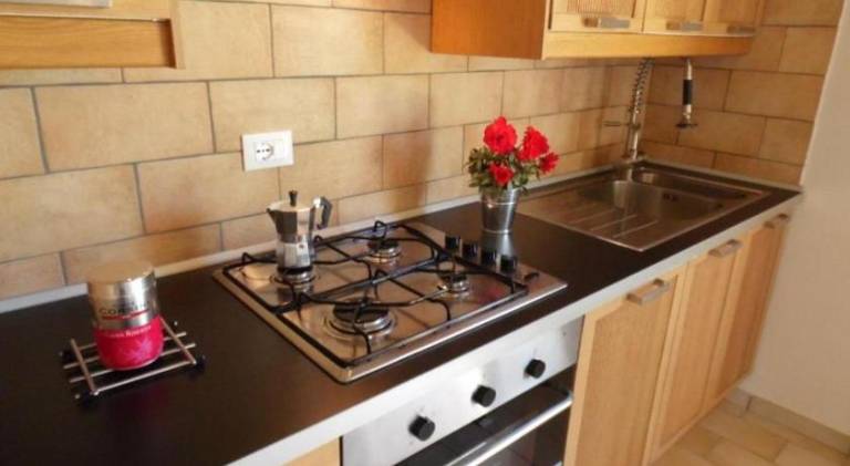 Apartment with terrace, barbecue & garden in Bolsena