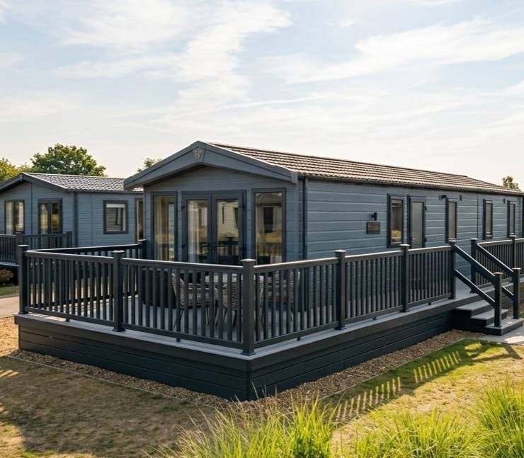 40 M² Lodge ∙ 4 Schlafzimmer ∙ 6 Gäste - Hemsby