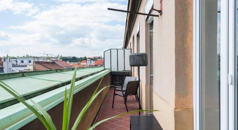 Luxury apartment with a balcony and a terrace — photo 5