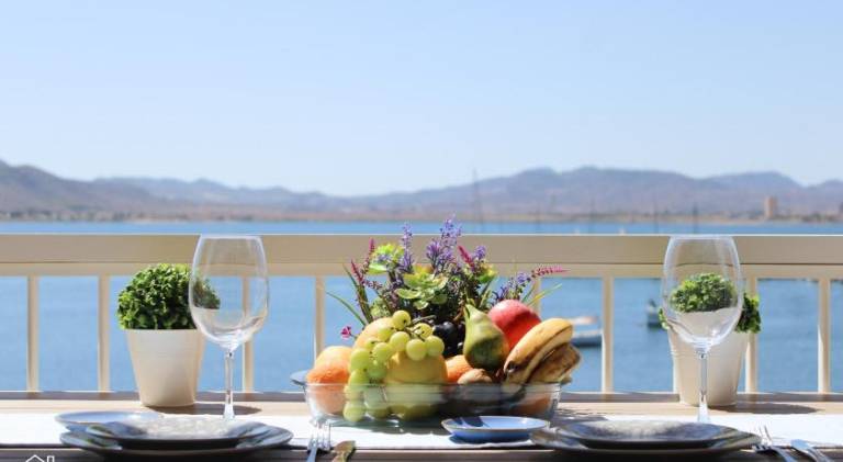 Holiday apartment with pool | Next to the beach | Dogs allowed in Murcia