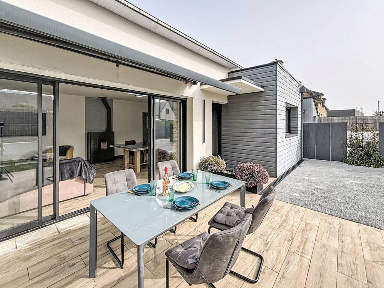 Ferienhaus in Étel, Atlantikküste Frankreich f&uuml;r max. 4 Personen am Atlantik