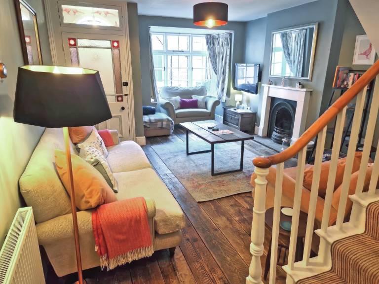 Family-oriented nice cottage with garden & BBQ | River view | Next to the beach | Pets allowed — photo 4