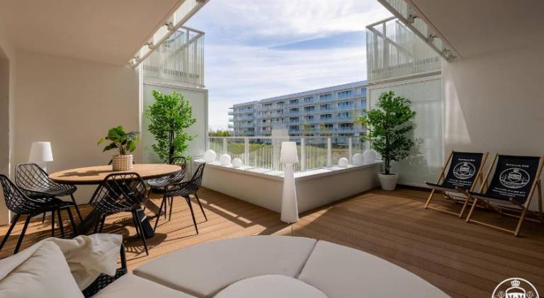 Serviced apartment with yard, terrace & sauna — photo 4