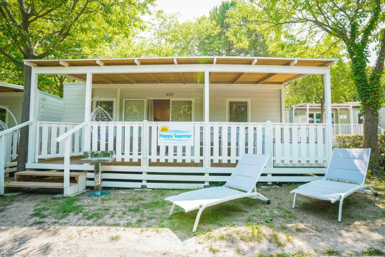 Mobilehome with air conditioning, terrace and pool — photo 2