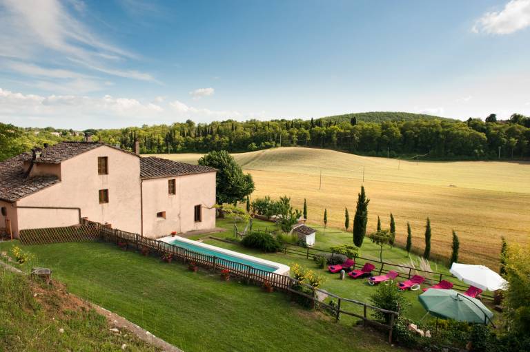 Villa with hot tub, private pool & garden | Panoramic view — photo 2