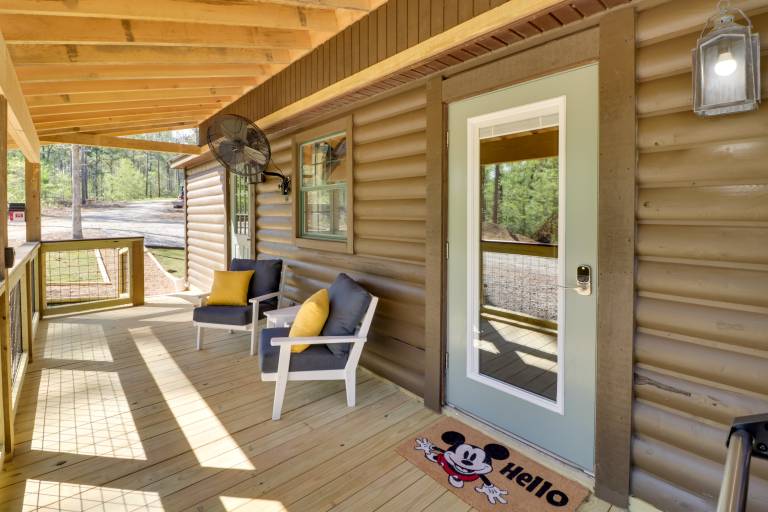 Fire Pit + Lake Access: Cabin Retreat in Heflin — photo 2