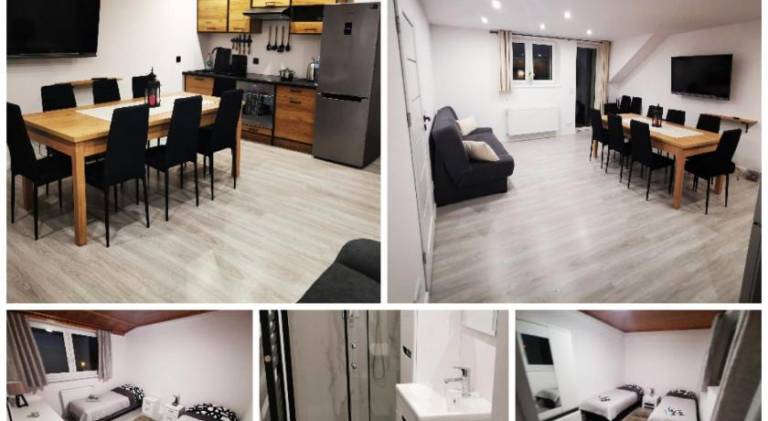 Holiday apartment with barbecue, yard & terrace in Szklarska Poreba