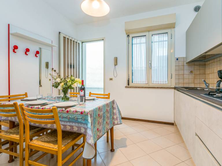 Ferienwohnung mit Hund in Lignano Sabbiadoro Adria f&uuml;r max. 5 Personen