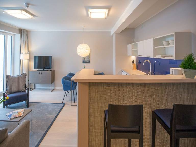 Ferienwohnung mit Meerblick, 1 Schlafzimmer und Balkon — photo 4
