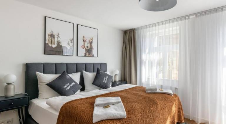 Serviced apartment with 2 rooms for 5 persons in Bayreuth