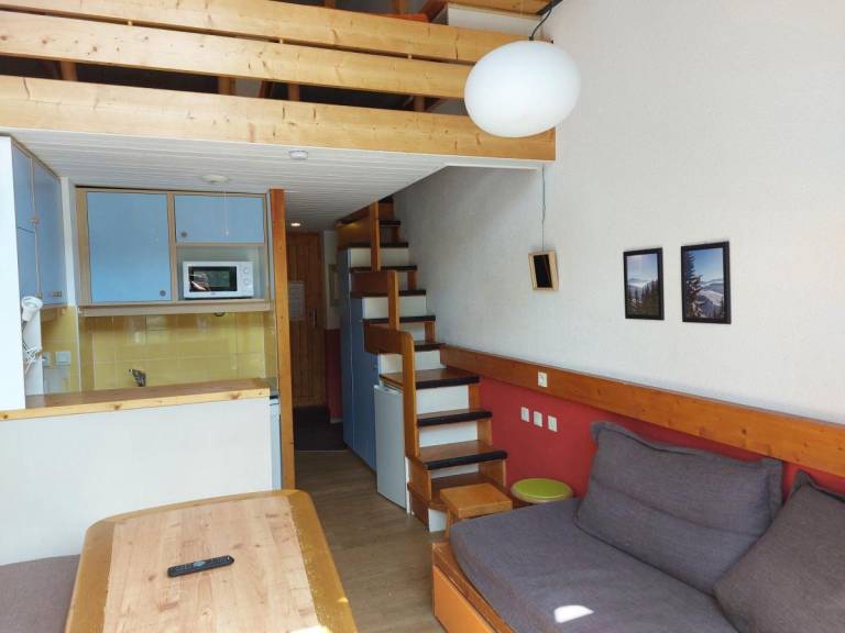 100m from resort center, 3rd floor, view forest, tv, 33m², Les Arcs — photo 2