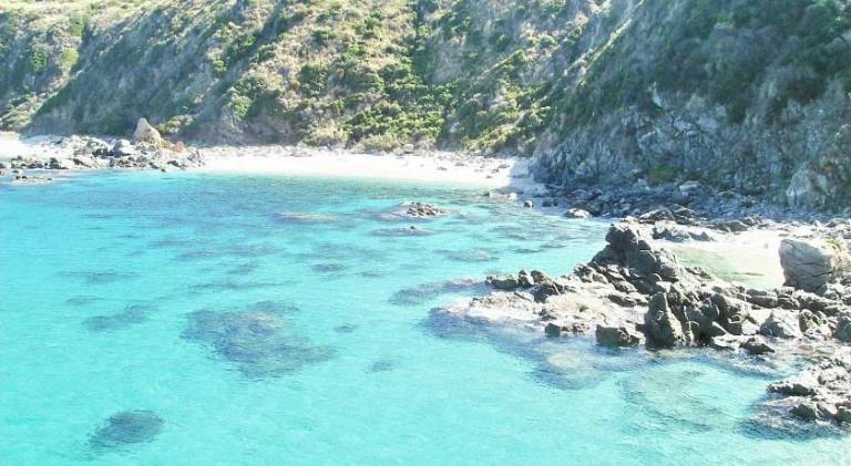 Serviced apartment with pool, grill & yard in Zambrone