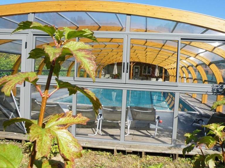 Mobile home with terrace & heated pool — photo 2