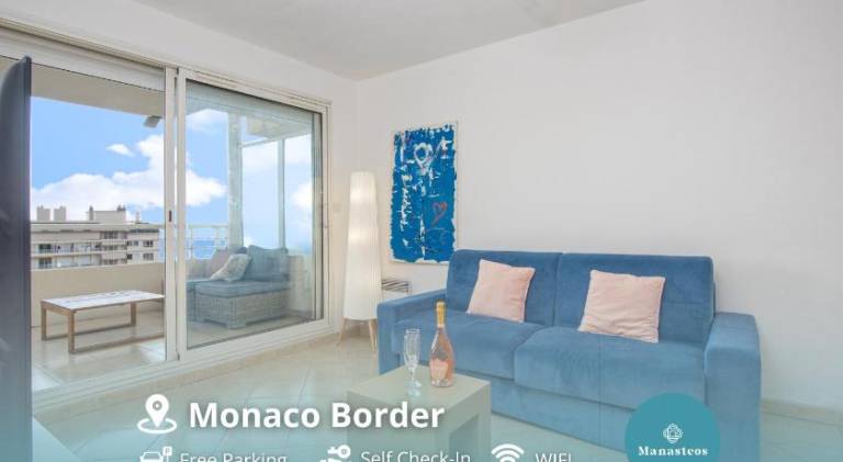 Apartment | Beach nearby | Pets allowed in Roquebrune-Cap-Martin