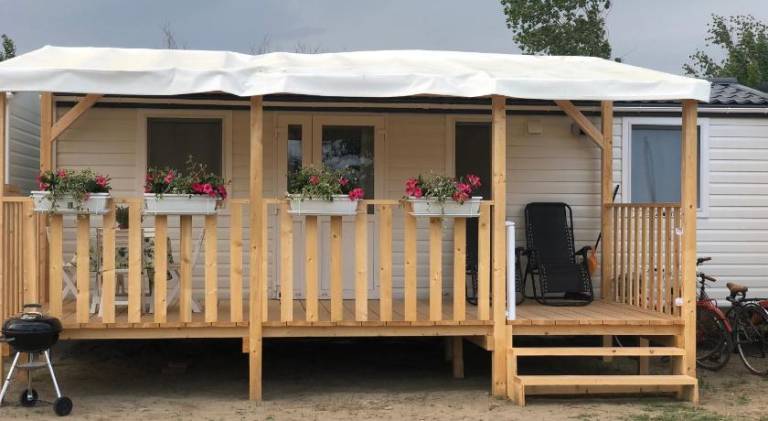 Tiny house on the beach in Ravenna