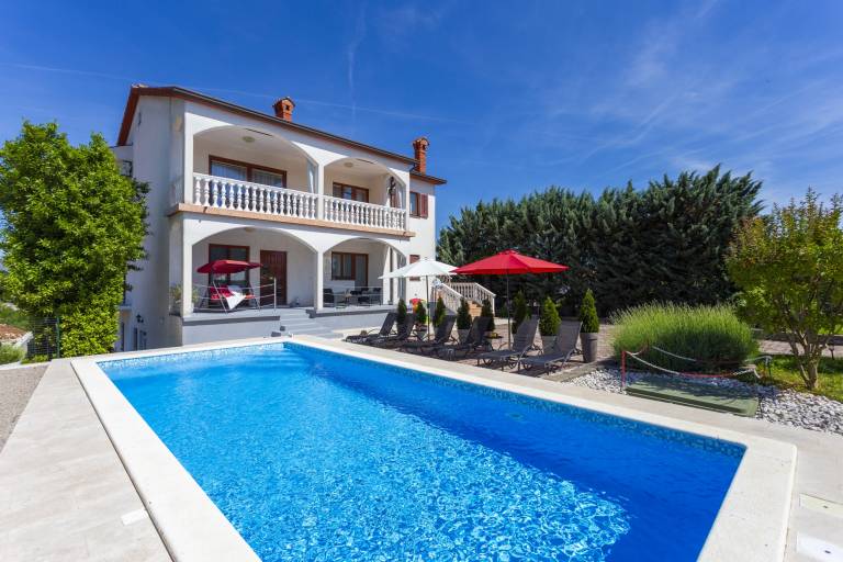 Ferienhaus in Nedešćina f&uuml;r max. 7 Personen, 