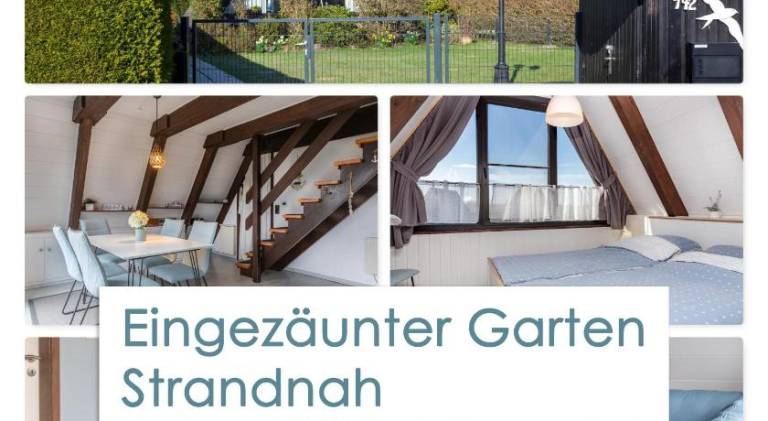 House with 2 rooms for 4 persons in Butjadingen