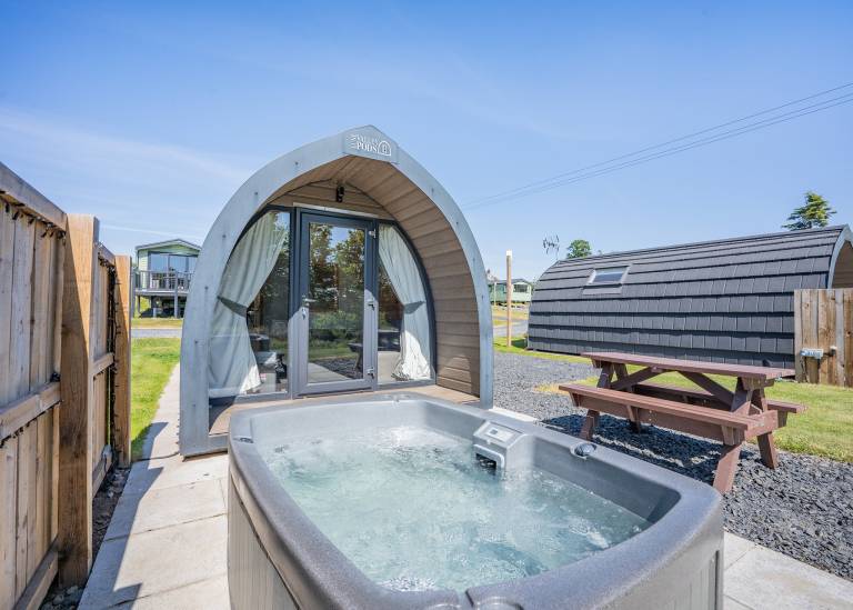 Kyloe Glamping Pod Pet Friendly
