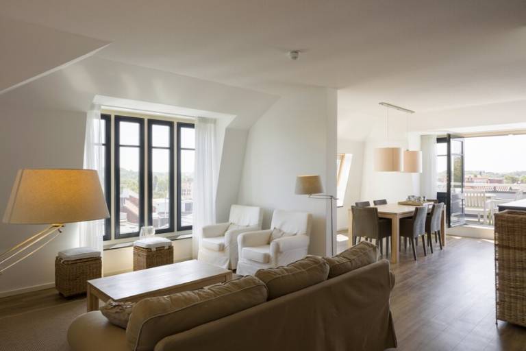 Big rental apartment with garden, patio & sauna | Beach nearby | Pets allowed in Domburg