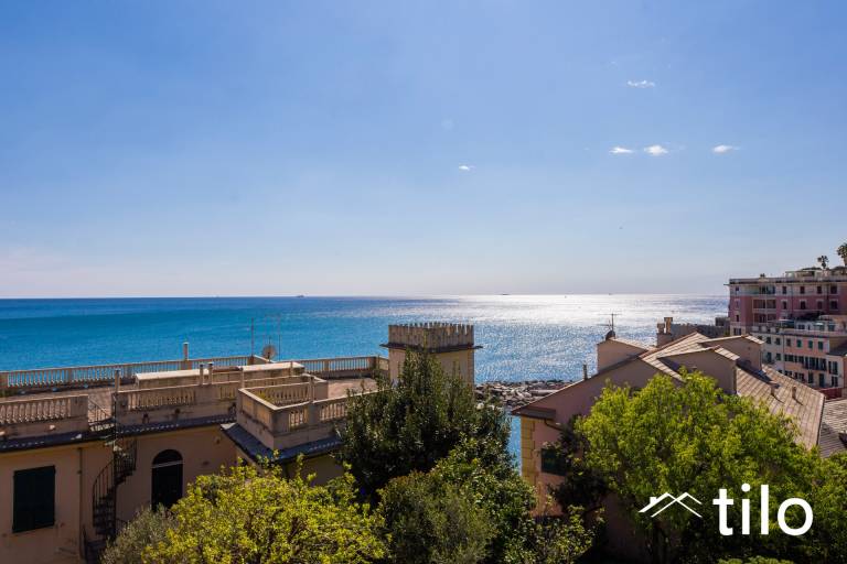 Beach 1Min Sea View 2BR A/C by Tilo in Genoa