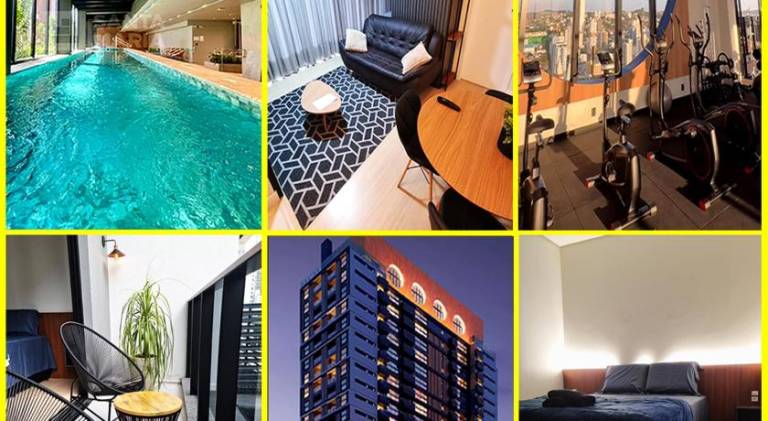 Rental apartment with pool in Chapecó