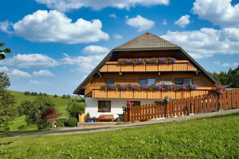 Ferienhaus in Münstertal/Schwarzwald, Hofsgrund f&uuml;r max. 4 Personen