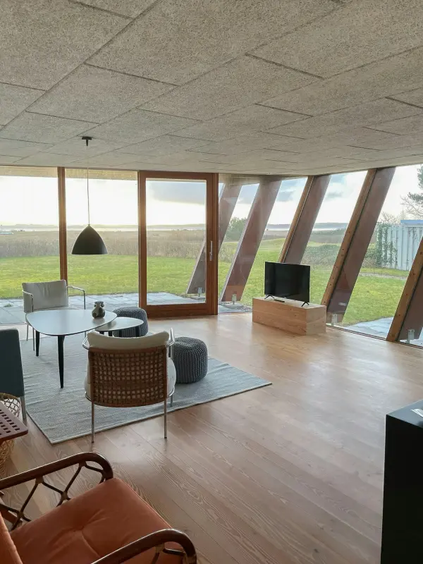 Udsigt over Århusbugten fra markant arkitektur