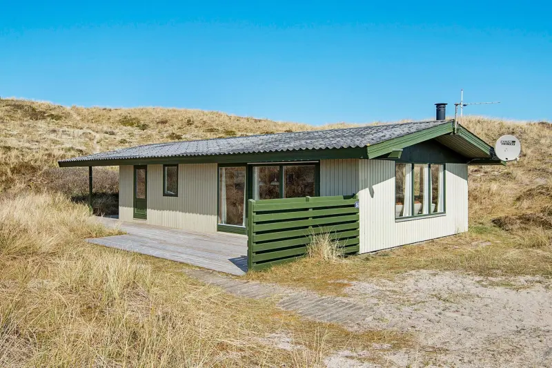 Ferienhaus mit Hund in Søndervig, Klegod Strand fuer max. 5 Personen