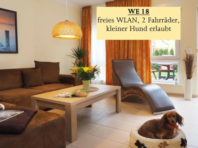 Ferienwohnung mit Hund inZempin, Usedom  f&uuml;r max. 3 Personen